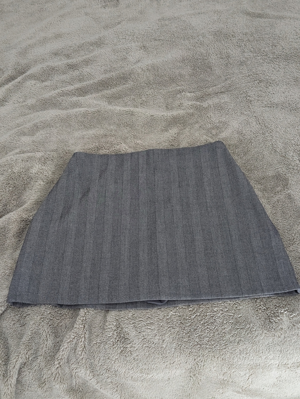Abercrombie & Fitch Gray Mini Skirt